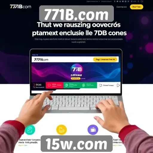 Recursos exclusivos do site 771B.com em destaque